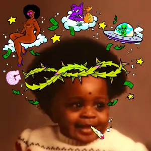 Pochette de THC3 (Kushedgod Bitch) de Smoke DZA