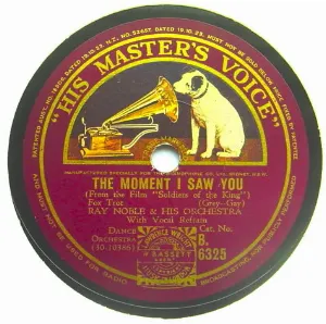 Pochette de The Moment I Saw You / There's Something About a Soldier de Ray Noble and His Orchestra