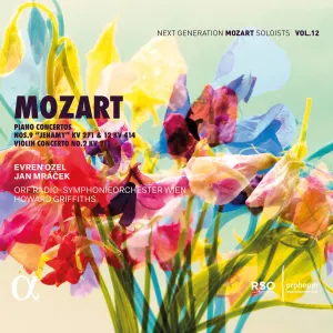 Pochette de Piano Concertos nos. 9 "Jenamy" KV 271 & 12 KV 414 / Violin Concerto no. 2 KV 211 de ORF Radio‐Symphonieorchester Wien - Wolfgang Amadeus Mozart - Howard Griffiths