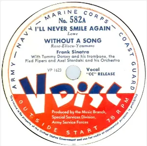 Pochette I’ll Never Smile Again / Without a Song / Two Sleepy People