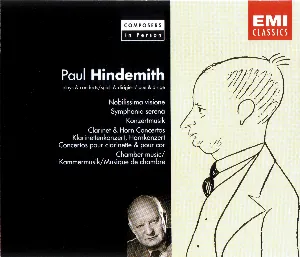 Pochette de Nobilissima visione / Symphonia serena / Konzertmusik / Clarinet & Horn Concertos / Chamber Music de Paul Hindemith
