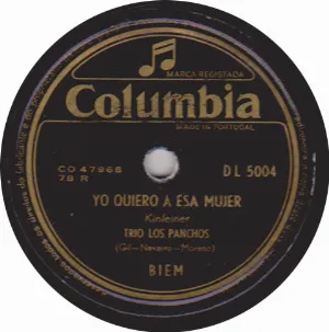 Pochette de Yo quiero a esa mujer / Una aventura más de Los Panchos