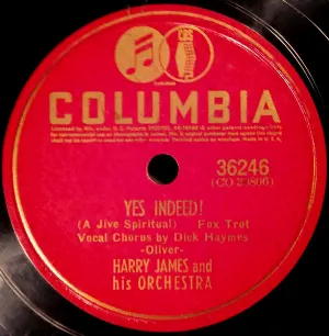 Pochette de Yes Indeed! / It’s So Peaceful in the Country de Harry James and His Orchestra