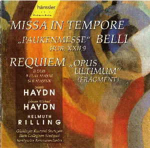 Pochette Joseph Haydn: Missa in tempore belli (