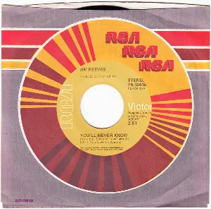 Pochette de You’ll Never Know / There’s That Smile Again de Jim Reeves