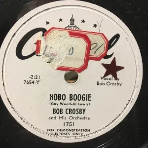 Pochette de Hobo Boogie / Tales of Hoffman de Bob Crosby and His Orchestra