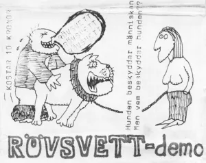 Pochette de Hunden Beskyddar Människan Men Vem Beskyddar Hunden?? de Rövsvett