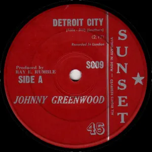 Pochette de Detroit City / My Mother’s Prayer de Johnny Greenwood