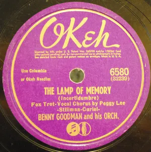 Pochette de The Lamp of Memory / When the Roses Bloom Again de Benny Goodman and His Orchestra