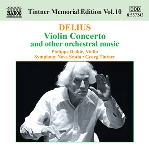 Pochette de Violin Concerto and Other Orchestral Music de Frederick Delius - Georg Tintner