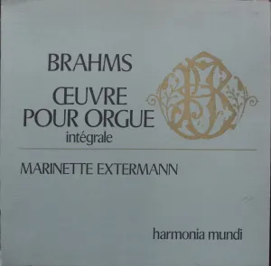 Pochette de Œuvre pour orgue intégrale de Johannes Brahms