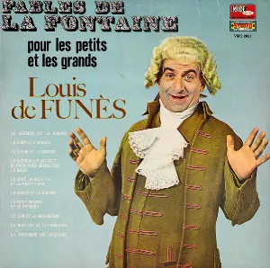 Pochette Fables de la Fontaine pour les petits et les grands - Louis de Funès