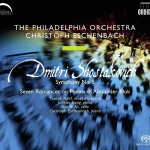 Pochette de Symphony no. 5 / 7 Verses de Dmitri Shostakovich - Christoph Eschenbach - The Philadelphia Orchestra