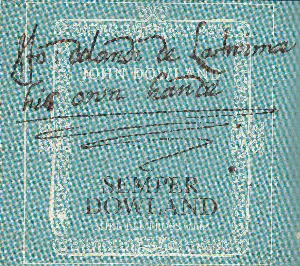 Pochette de Semper Dowland de John Dowland