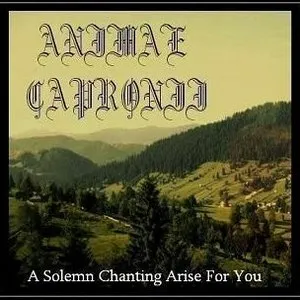 Pochette de A Solemn Chanting Arise for You de Animae Capronii