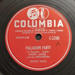 Pochette de Palladium Party / Ruby de Harry James and His Orchestra