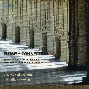 Pochette de Flemish Connection IV, Benoit, Mortelmans, De Vocht, Meulemans, Van Hoof, Feremans de Brussels Philharmonic