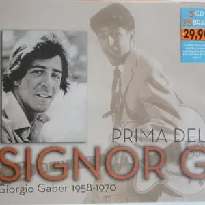 Pochette de Prima del signor G de Giorgio Gaber