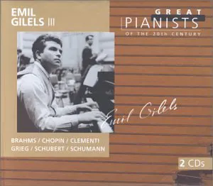 Pochette Great Pianists of the 20th Century, Volume 36: Emil Gilels III