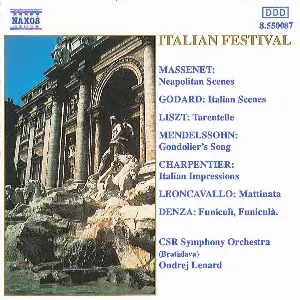Pochette de Italian Festival de Ondrej Lenárd - Symfonický orchester Slovenského rozhlasu