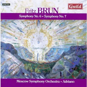 Pochette de Symphony no. 6 / Symphony no. 7 de Adriano - Fritz Brun - Moscow Symphony Orchestra
