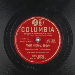 Pochette de Sweet Georgia Brown / Kiss Me de Jimmy Dorsey and His Orchestra