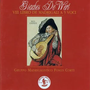 Pochette de VIII Libro de Madrigali a 5 voci de Giaches de Wert