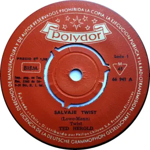 Pochette de Salvaje Twist de Ted Herold