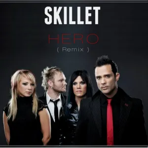 Pochette de Hero (remix) de Skillet