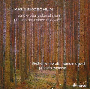 Pochette Sonate Pour Violon Et Piano / Quintette Pour Piano Et Cordes