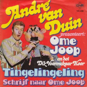 Pochette de Tingelingeling / Schrijf naar ome Joop de André van Duin