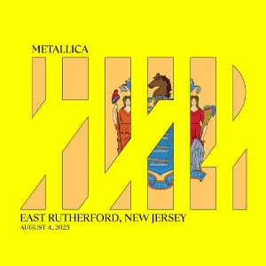 Pochette de 2023-08-04: East Rutherford, NJ de Metallica