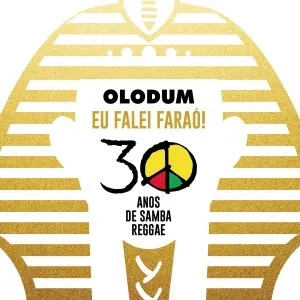 Pochette de Olodum: Eu falei faraó (30 anos de samba reggae) de Olodum