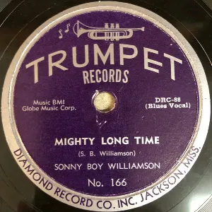 Pochette de Mighty Long Time / Nine Below Zero de Sonny Boy Williamson