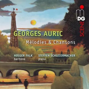 Pochette de Mélodies & Chansons de Steffen Schleiermacher - Georges Auric - Holger Falk