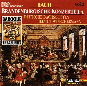 Pochette Baroque Treasuries, Volume 2: Brandenburgische Konzerte 1-4