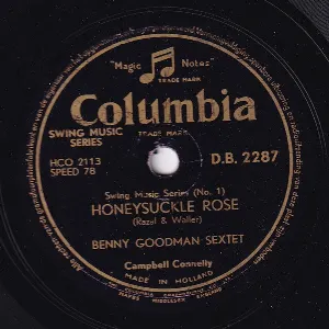 Pochette de Honeysuckle Rose / Liza de The Benny Goodman Sextet
