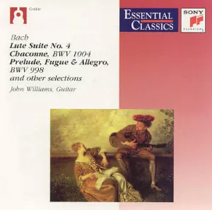 Pochette Lute Suite no. 4 / Chaconne, BWV 1004 / Prelude, Fugue & Allegro, BWV 998 and other selections