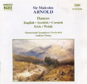 Pochette de Dances de Malcolm Arnold - Andrew Penny