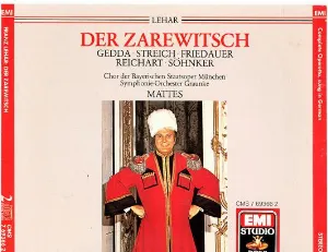 Pochette de Der Zarewitsch de Chor der Bayerischen Staatsoper - Willy Mattes - Rita Streich - Franz Lehár - Nicolai Gedda - Münchner Symphoniker