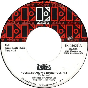 Pochette de Your Mind and We Belong Together de Love
