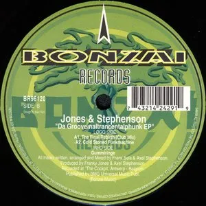 Pochette de Da Grooveinaltrancentalphunk EP de Jones & Stephenson