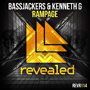 Pochette de Rampage de Bassjackers