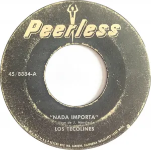 Pochette de Nada importa / Volverás de Los Tecolines