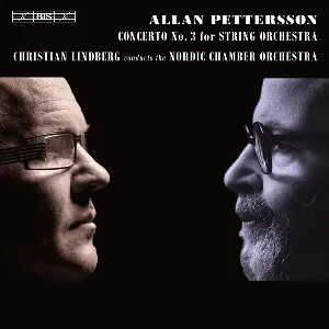 Pochette de Concerto no. 3 for String Orchestra de Christian Lindberg - Allan Pettersson