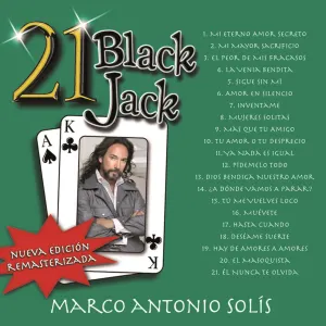 Pochette de 21 Black Jack de Marco Antonio Solís