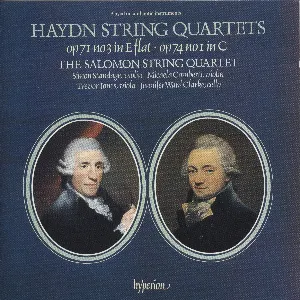 Pochette String Quartets: op. 71 no. 3 in E flat / op. 74 no. 1 in C