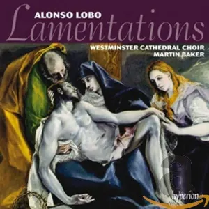 Pochette de Lamentations de Westminster Cathedral Choir - Martin Baker