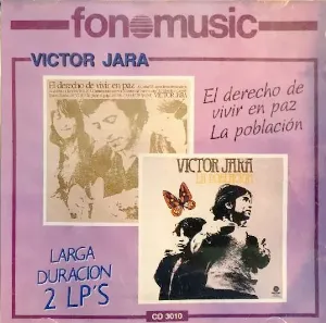 Pochette de El derecho de vivir en paz / La población de Víctor Jara