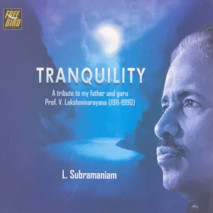 Pochette de Tranquility de L. Subramaniam